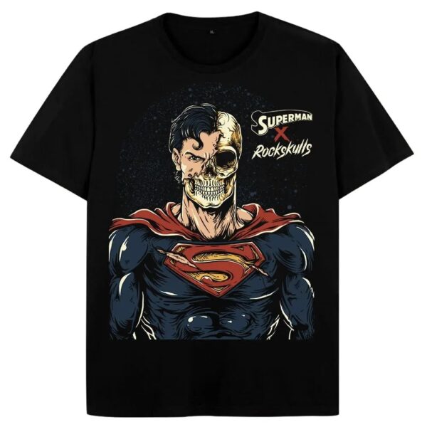 Kaos-Superhero-DC-Superman-Rockskulls-clothing-distro-premium-indonesia